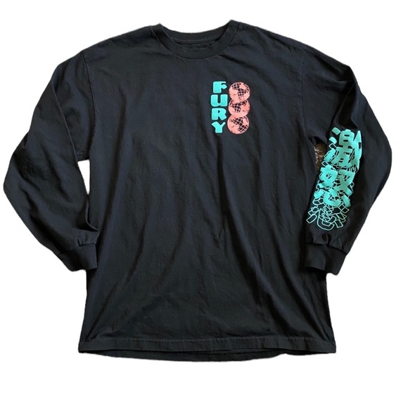 Empyre Fury Black Long Sleeve T-Shirt Large - Picture 2 of 14